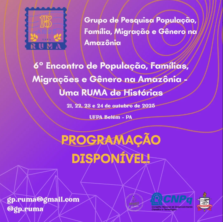Grupo de Pesquisa RUMA convida para evento
