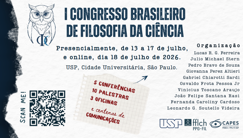 IFCH divulga I Congresso Brasileiro de Filosofia e Ciência