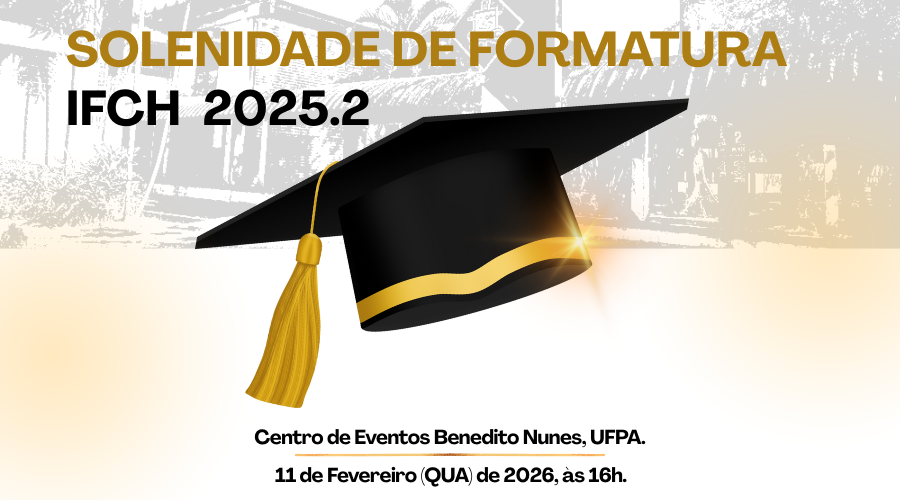 Divulgaçã da Solenidade de Formatura do período 2025.2