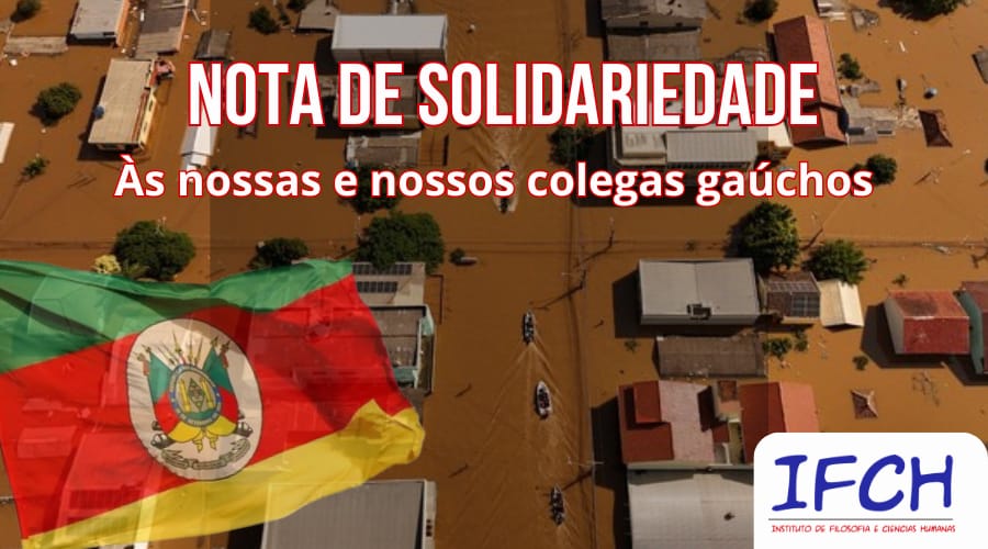 Nota de solidariedade aos colegas gaúchos